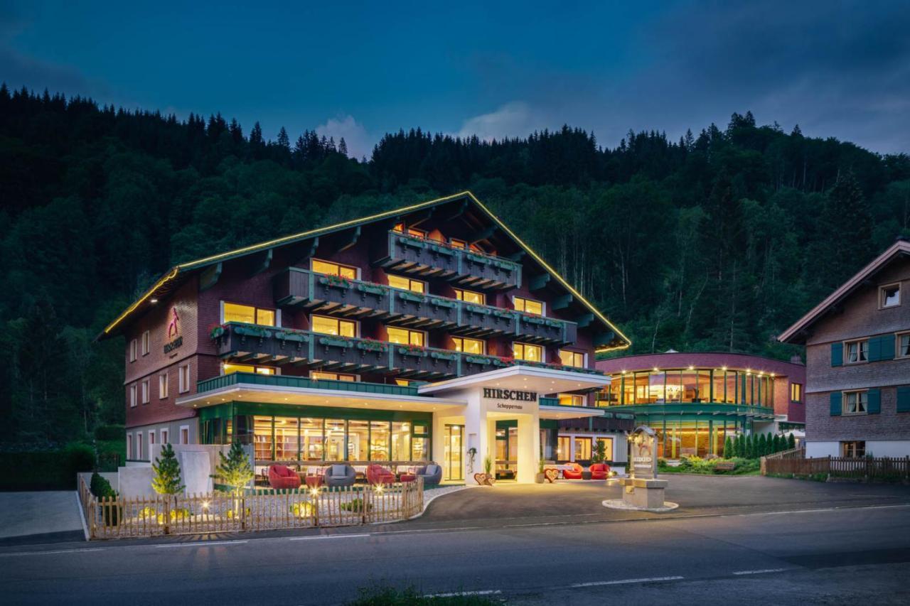 Hirschen Wohlfuehlhotel Schoppernau Eksteriør billede
