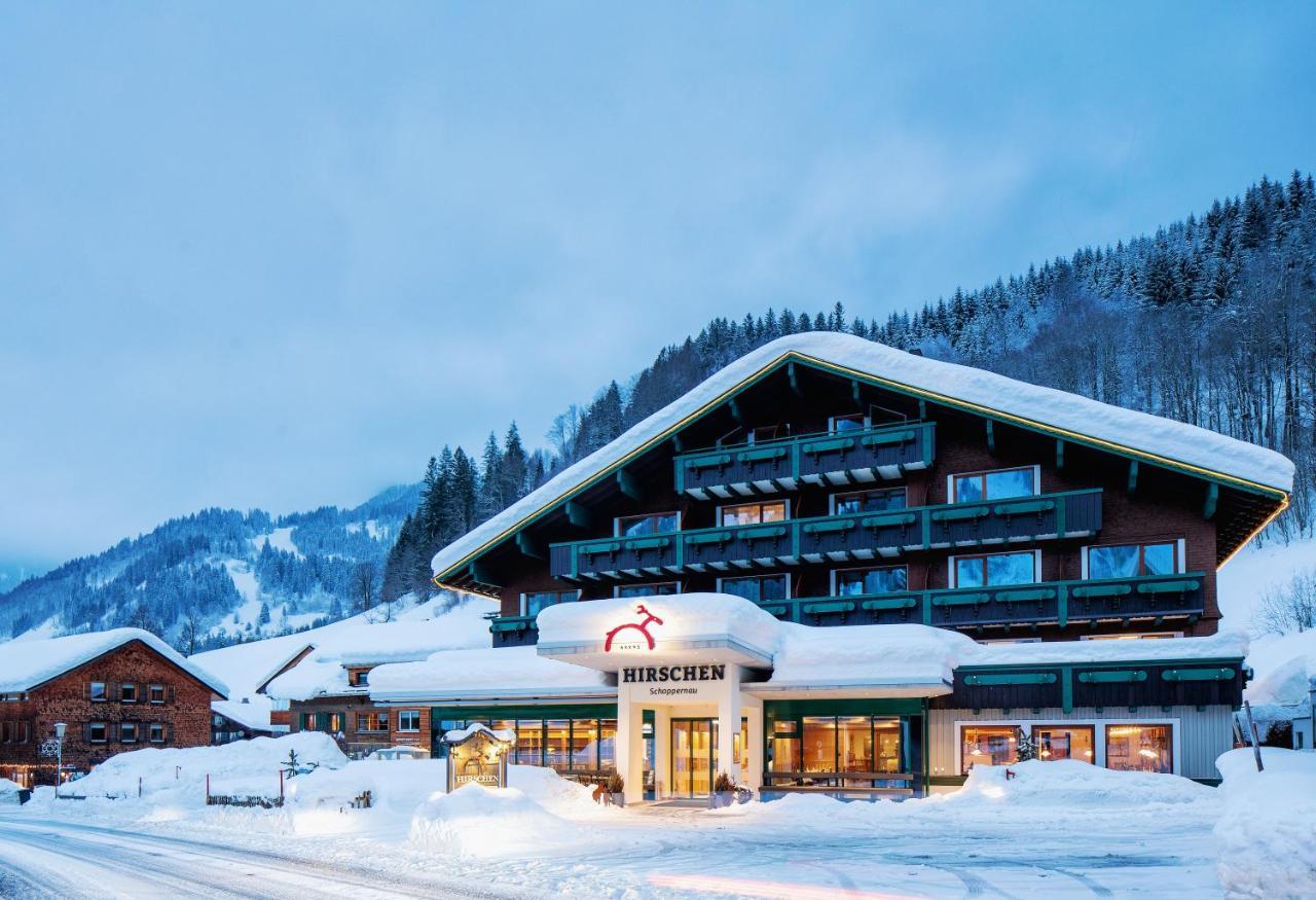 Hirschen Wohlfuehlhotel Schoppernau Eksteriør billede